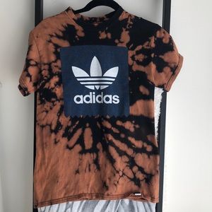 Adidas Acid Wash / Bleach Dye Tshirt